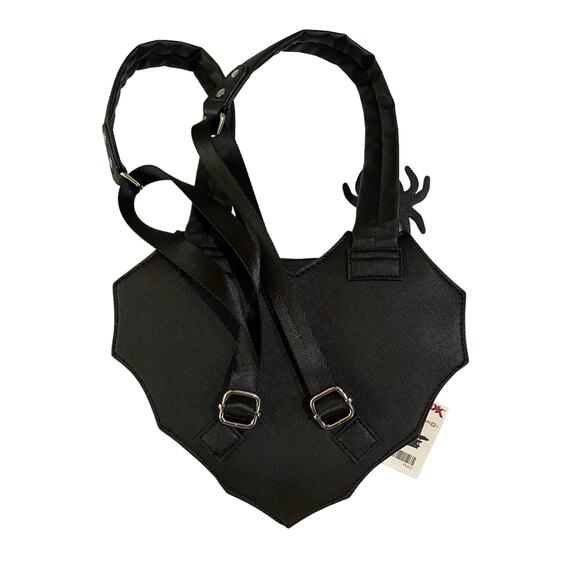 NWT TikTok Viral Mad Engine Spider Web Backpack Purse Whimsigoth Vampire - Picture 2 of 14